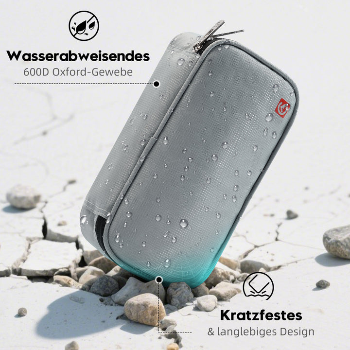 Z3 Kühlbox und Warmhaltebox grau (inkl. 4 Kühlakkus; für Transport von Insulin geeignet) - BenBag GmbH