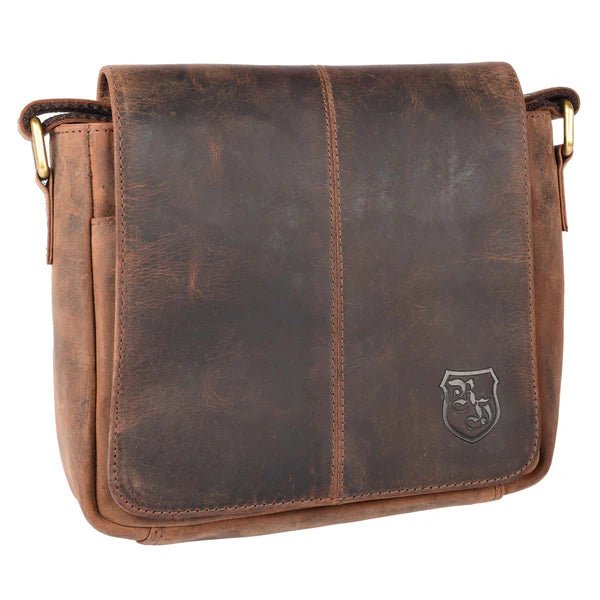 BenBag - Set 1: Cross - Over Tasche Braun (8 - teiliges Set, Premium - Leder) - BenBag GmbH