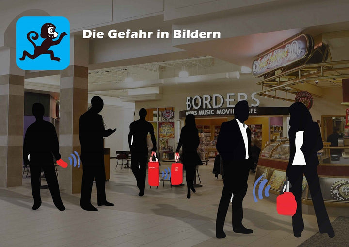 Z1 RFID NFC Schutz - Karte (DEKRA - geprüft) im Doppelpack (2 Karten) - BenBag GmbH