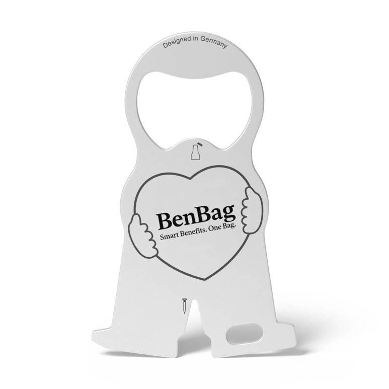 Z5 Einkaufswagenlöser Herz rostfreier Edelstahl - BenBag GmbH
