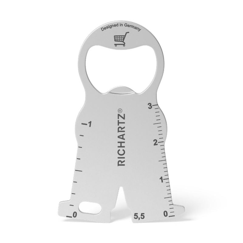 Z5 Einkaufswagenlöser Herz rostfreier Edelstahl - BenBag GmbH