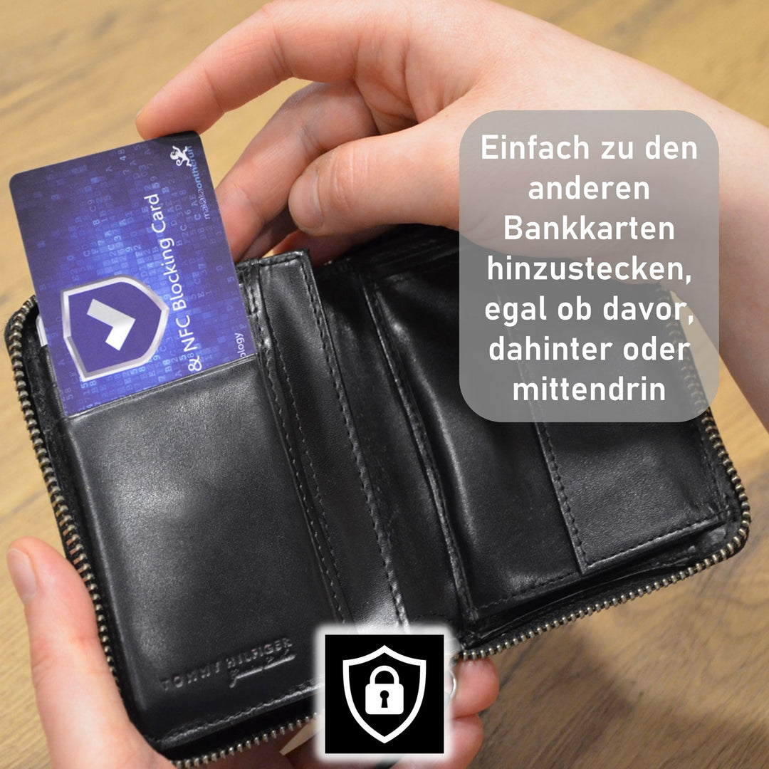 RFID - /NFC - Schutzkarten gegen Datenklau (2 Karten, DEKRA - geprüft) - BenBag GmbH