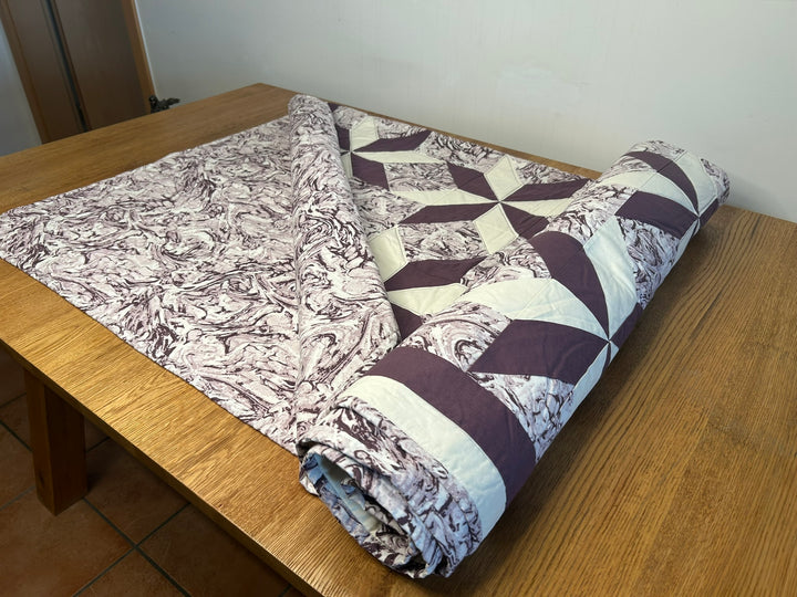 Patchwork - Decke Sternenmuster - BenBag GmbH