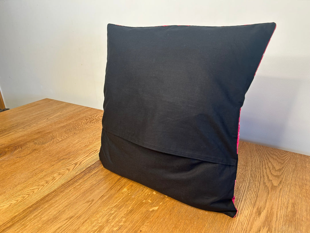 Kissenbezug mit Rauten - und Schachmuster I - BenBag GmbH