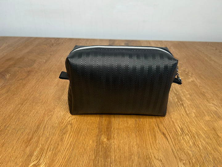 Kosmetiktasche Fischgrät Schwarz - BenBag GmbH