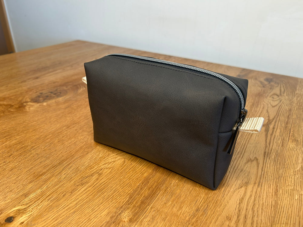 Kosmetiktasche Schwarzbraun - BenBag GmbH