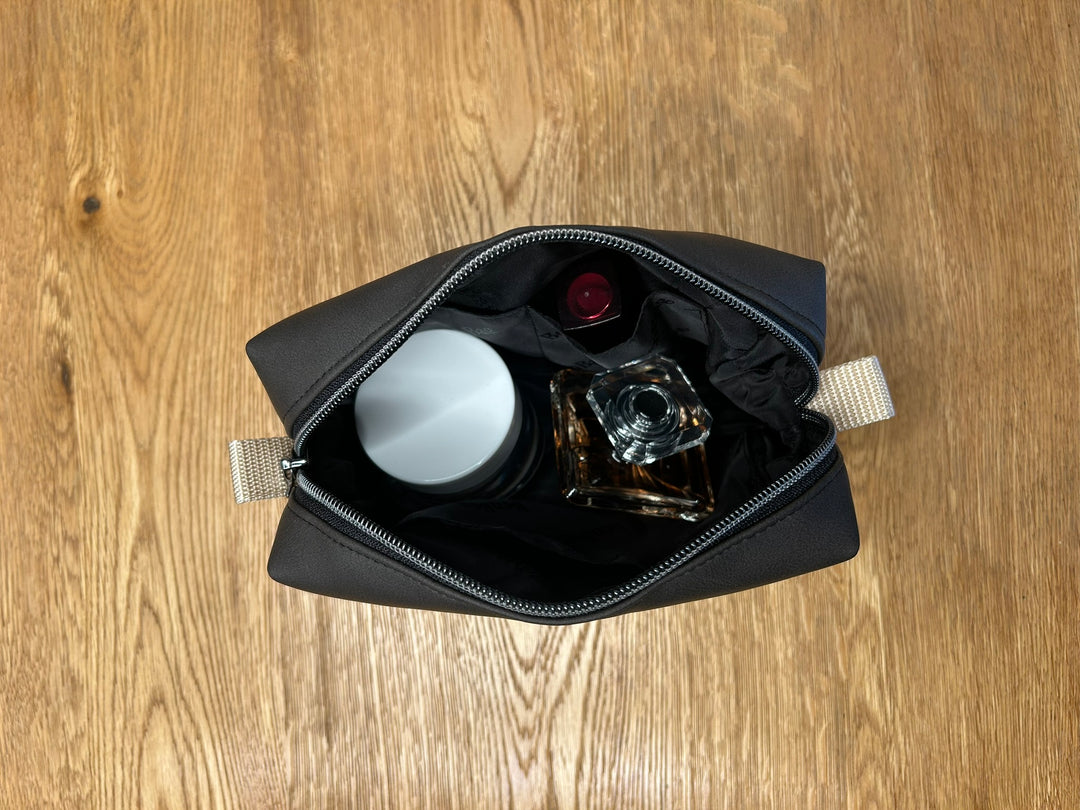 Kosmetiktasche Schwarzbraun - BenBag GmbH